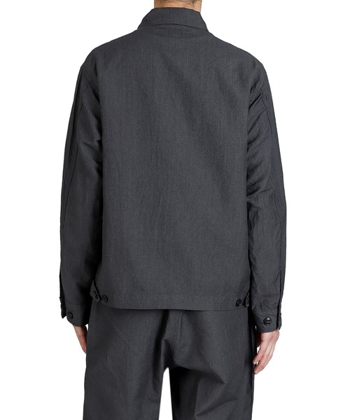 GOLD（ゴールド）の「GOLD / ゴールド：LINEN / WOOL TROPICAL SPORTS JACKET：26A-GL15863[MUS]（その他アウター・メンズ・グレー・L/M）」の13枚目の写真