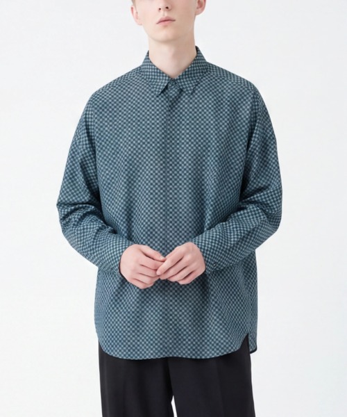 [SE1] [BANANATIME] OVERSIZED2 SHIRT MEGACHECK