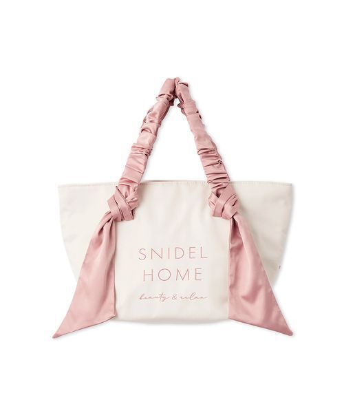 SNIDEL HOME(スナイデルホーム)の「保冷トートバッグ(トートバッグ・レディース・ブラック/ライトピンク/ライトグレー・F)」の3枚目の写真