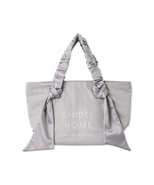 SNIDEL HOME(スナイデルホーム)の「保冷トートバッグ(トートバッグ・レディース・ブラック/ライトピンク/ライトグレー・F)」の1枚目の写真