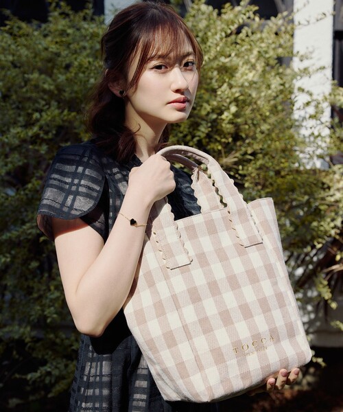 WAVES HANDLE TOTE トートバッグ（トートバッグ）｜TOCCA（トッカ）の