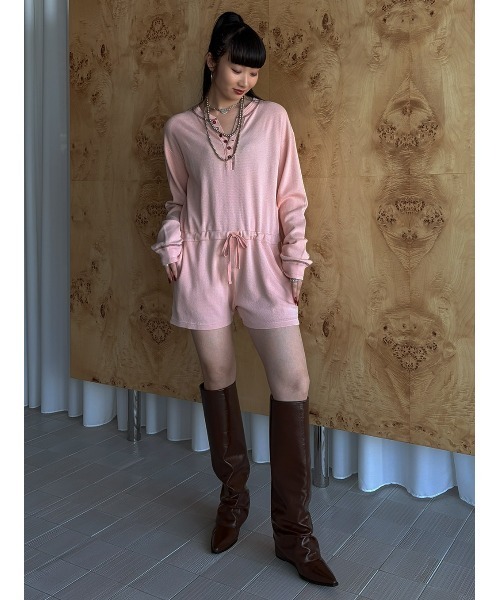 FAITH HENLEY NECK ROMPERS（サロペット/オーバーオール）｜ELCHELE