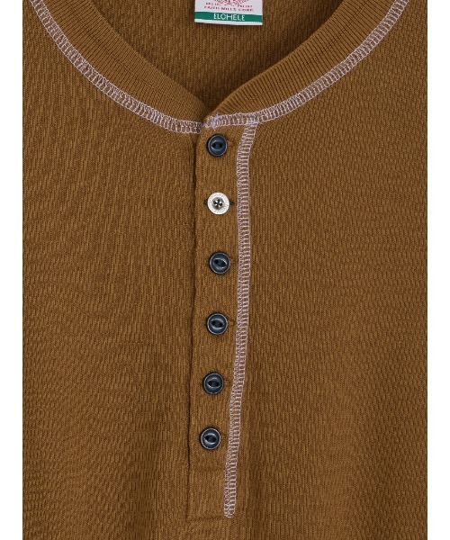 ELCHELE（エルチェレ）の「FAITH HENLEY NECK ROMPERS（サロペット/オーバーオール・レディース・コーラル/オートミール/ライトブラウン・38/36）」の16枚目の写真