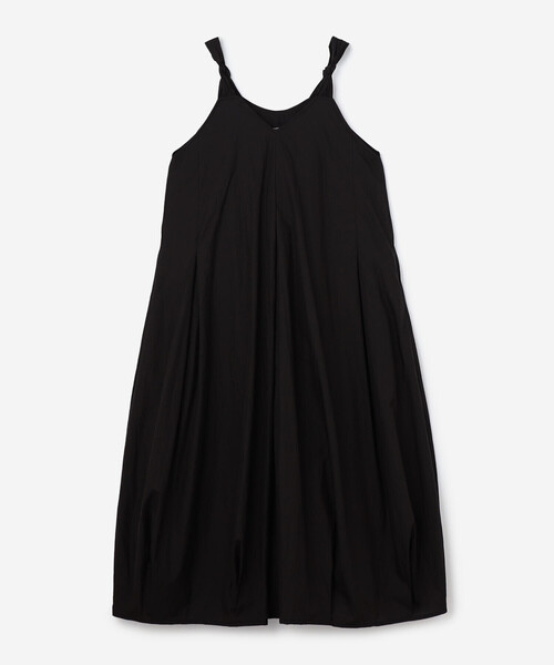 Bshop（ビショップ）の「eunoia | ツイスト Vネックノースリーブワンピース WOMEN（ワンピース・レディース・ブラック・ONE）」の8枚目の写真