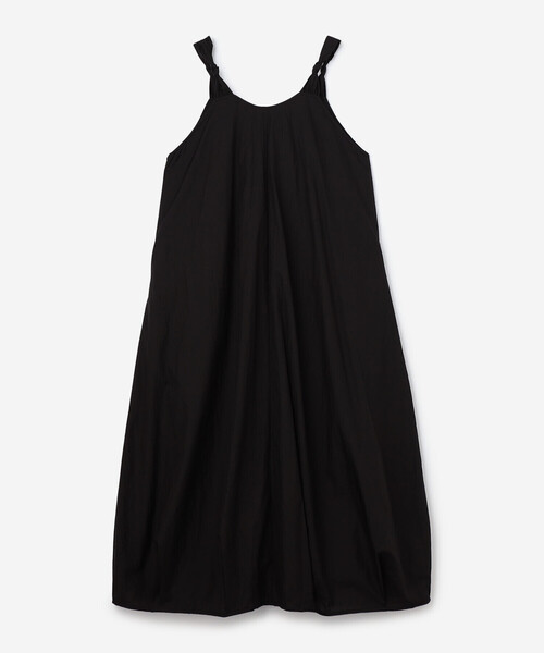 Bshop（ビショップ）の「eunoia | ツイスト Vネックノースリーブワンピース WOMEN（ワンピース・レディース・ブラック・ONE）」の9枚目の写真