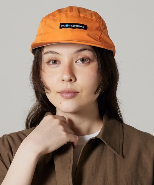 OK YESTERDAY(オッケーイエスタデイ)の「OK YESTERDAY / ジェットキャップ / JET CAP 2026年 夏 夏服(キャップ・メンズ・ブラック/ミント/ネイビー/オレンジ・FREE)」の4枚目の写真