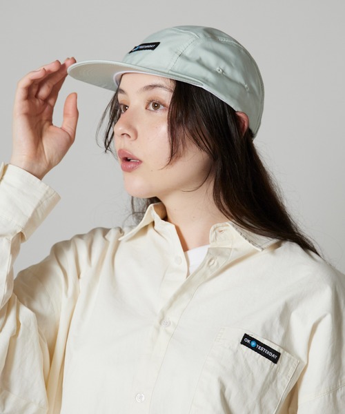 OK YESTERDAY(オッケーイエスタデイ)の「OK YESTERDAY / ジェットキャップ / JET CAP 2026年 夏 夏服(キャップ・メンズ・ブラック/ミント/ネイビー/オレンジ・FREE)」の3枚目の写真