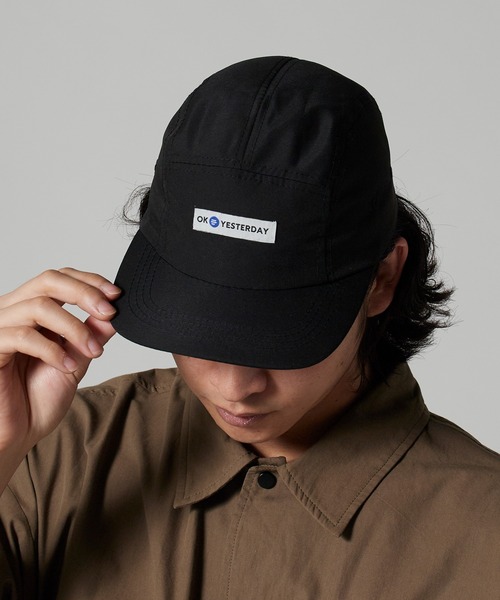 OK YESTERDAY(オッケーイエスタデイ)の「OK YESTERDAY / ジェットキャップ / JET CAP 2026年 夏 夏服(キャップ・メンズ・ブラック/ミント/ネイビー/オレンジ・FREE)」の2枚目の写真