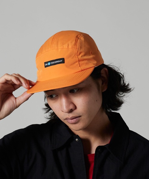 OK YESTERDAY(オッケーイエスタデイ)の「OK YESTERDAY / ジェットキャップ / JET CAP 2026年 夏 夏服(キャップ・メンズ・ブラック/ミント/ネイビー/オレンジ・FREE)」の9枚目の写真