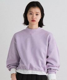 ウィメンズクロップストリングスウェット Lavender