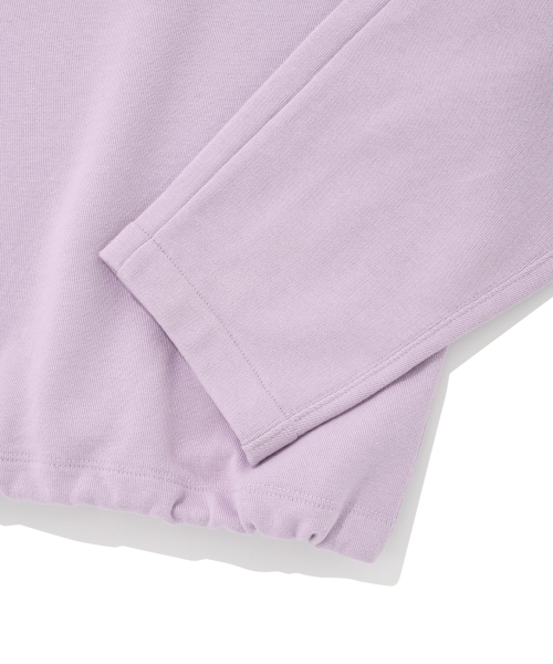 COVERNAT WOMAN(カバーナットウーマン)の「ウィメンズクロップストリングスウェット Lavender(スウェット・レディース・その他・WS/WM)」の6枚目の写真