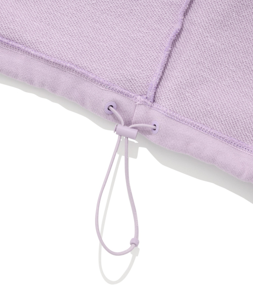 COVERNAT WOMAN(カバーナットウーマン)の「ウィメンズクロップストリングスウェット Lavender(スウェット・レディース・その他・WS/WM)」の8枚目の写真