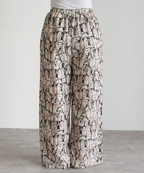 reca(レカ)の「ペイント柄イージーパンツ(その他パンツ・レディース・カーキ/ブラック・FREE)」の14枚目の写真