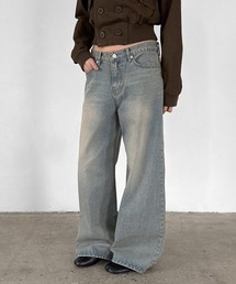 BLACKUP（ブラックアップ）の「[MADE] マスクボーイフィットデニムパンツ（デニムパンツ）」