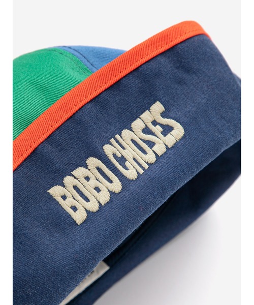 BOBO CHOSES（ボボショーズ）の「Bobo Choses color block sailor hat（ハット・キッズ・マルチ・HEAD52/HEAD54）」の2枚目の写真