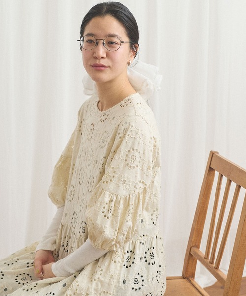 fig London(フィグロンドン)の「_chouchou Diana(シュシュ・レディース・ホワイト/ブラック・FREE)」の10枚目の写真