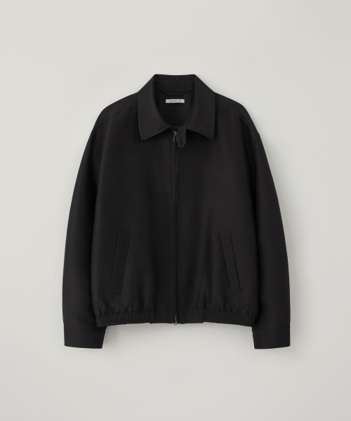 BLANKROOM(ブランクルーム)の「アレンブルゾンジャケット_BLACK SILK(ブルゾン・メンズ・その他・1/2/3)」の1枚目の写真