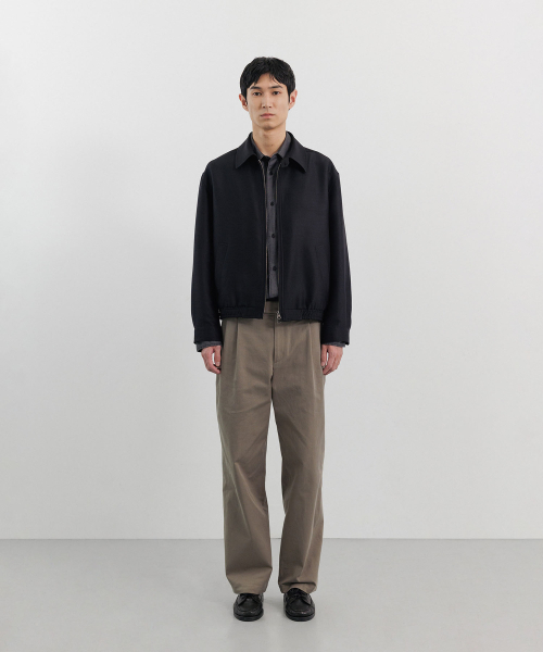 BLANKROOM(ブランクルーム)の「アレンブルゾンジャケット_BLACK SILK(ブルゾン・メンズ・その他・1/2/3)」の5枚目の写真