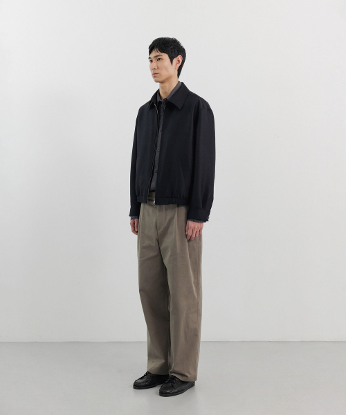 BLANKROOM(ブランクルーム)の「アレンブルゾンジャケット_BLACK SILK(ブルゾン・メンズ・その他・1/2/3)」の6枚目の写真