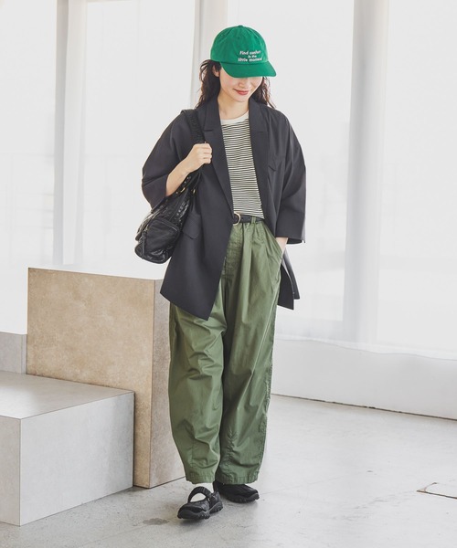 niko and...（ニコアンド）の「《抗菌消臭》バレエスニーカー（バレエシューズ・レディース・ブラック/カーキ・LARGE/MEDIUM）」の9枚目の写真