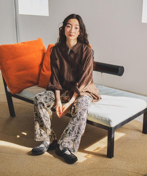 niko and...（ニコアンド）の「《抗菌消臭》バレエスニーカー（バレエシューズ・レディース・ブラック/カーキ・LARGE/MEDIUM）」の6枚目の写真