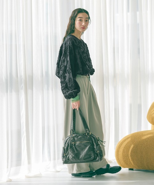 niko and...（ニコアンド）の「《抗菌消臭》バレエスニーカー（バレエシューズ・レディース・ブラック/カーキ・LARGE/MEDIUM）」の16枚目の写真