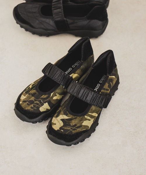 niko and...（ニコアンド）の「《抗菌消臭》バレエスニーカー（バレエシューズ・レディース・ブラック/カーキ・LARGE/MEDIUM）」の19枚目の写真