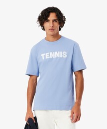 テニスプリント半袖Tシャツ