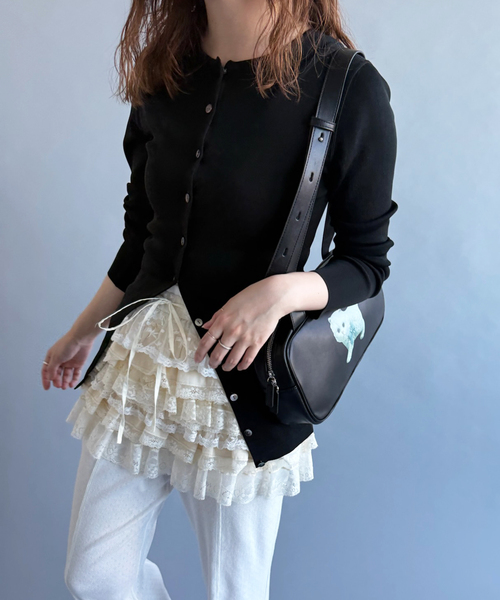 EDIT. FOR LULU(エディットフォールル)の「【YUHAN WANG/ユハン・ワン】lace ruffle tiered skirt(スカート・レディース・ホワイト・FREE)」の14枚目の写真