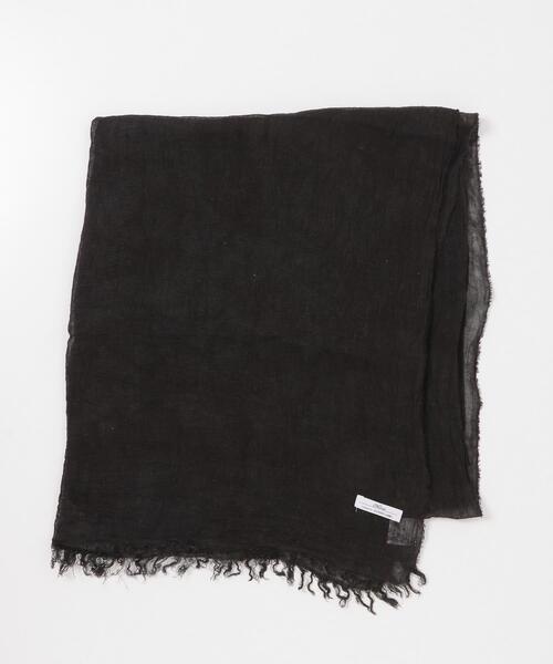URBAN RESEARCH Sonny Label（アーバンリサーチサニーレーベル）の「イタリア製リネンストール（ストール/ショール・レディース・グレー/ベージュ/ブラック・ONE）」の15枚目の写真