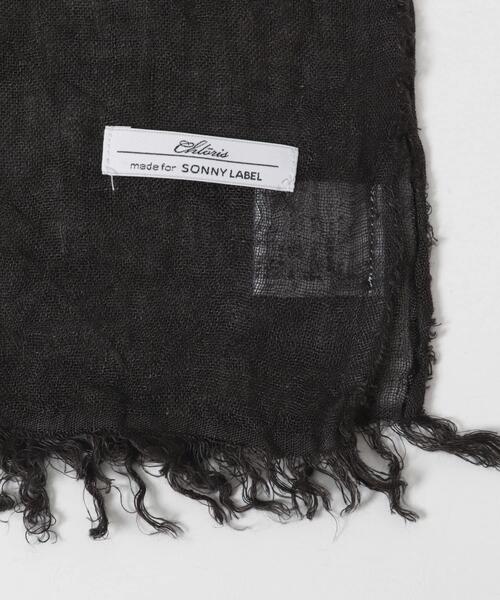 URBAN RESEARCH Sonny Label（アーバンリサーチサニーレーベル）の「イタリア製リネンストール（ストール/ショール・レディース・グレー/ベージュ/ブラック・ONE）」の16枚目の写真