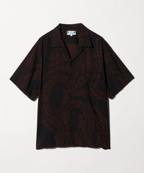 TWO PALMS(トゥーパームス)の「【別注】<TWO PALMS>TATTO オープンカラー シャツ(シャツ/ブラウス・メンズ・ダークブラウン・M/L)」の1枚目の写真