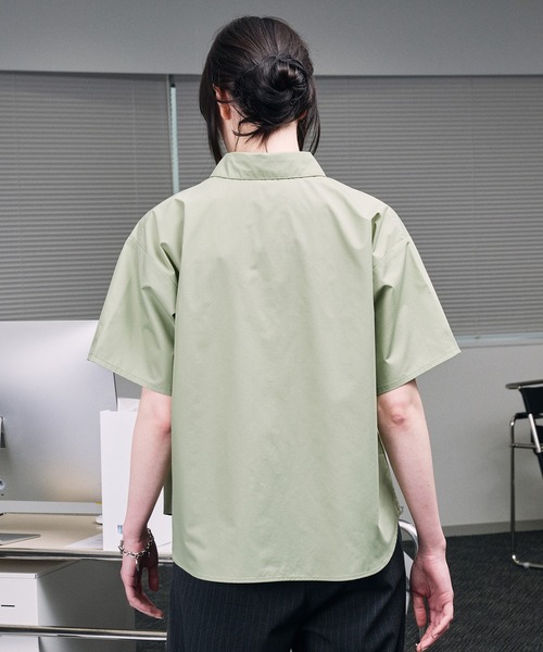 selle glant(セレグランテ)の「RING BUTTON REGULAR COLLAR SHIRT / リングボタンレギュラーカラーシャツ(シャツ/ブラウス・メンズ・ブルー/グリーン/ブラック・LARGE/MEDIUM/SMALL)」の12枚目の写真