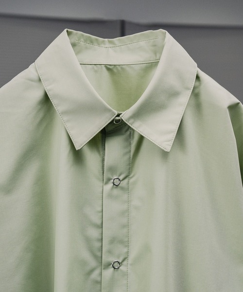 selle glant(セレグランテ)の「RING BUTTON REGULAR COLLAR SHIRT / リングボタンレギュラーカラーシャツ(シャツ/ブラウス・メンズ・ブルー/グリーン/ブラック・LARGE/MEDIUM/SMALL)」の7枚目の写真