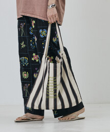 beej | beej/ビージ ストライプ ファブリック ワンショルダーバッグ(ショルダーバッグ)