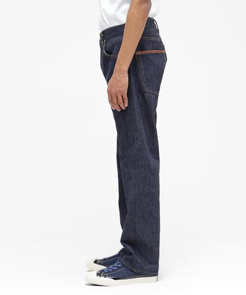 AVIREX(アヴィレックス)の「AVIREX HERITAGE DENIM Type-2 PANTS "LEATHER" / アヴィレックス ヘリテージデニム タイプツーパンツ レザー(デニムパンツ・メンズ・ブラウン・38/36/34/32/30)」の6枚目の写真