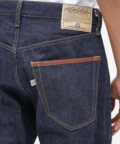 AVIREX(アヴィレックス)の「AVIREX HERITAGE DENIM Type-2 PANTS "LEATHER" / アヴィレックス ヘリテージデニム タイプツーパンツ レザー(デニムパンツ・メンズ・ブラウン・38/36/34/32/30)」の12枚目の写真