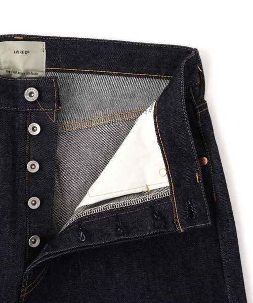 AVIREX(アヴィレックス)の「AVIREX HERITAGE DENIM Type-2 PANTS "LEATHER" / アヴィレックス ヘリテージデニム タイプツーパンツ レザー(デニムパンツ・メンズ・ブラウン・38/36/34/32/30)」の18枚目の写真