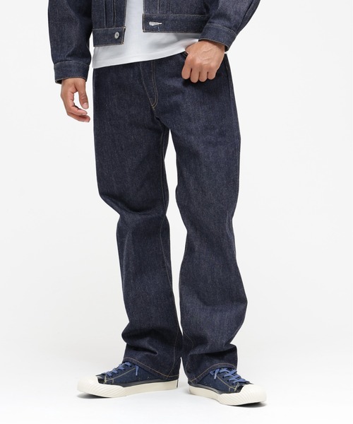 AVIREX(アヴィレックス)の「AVIREX HERITAGE DENIM Type-2 PANTS "LEATHER" / アヴィレックス ヘリテージデニム タイプツーパンツ レザー(デニムパンツ・メンズ・ブラウン・38/36/34/32/30)」の2枚目の写真