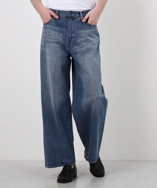 EDITION（エディション）の「リングオールドデニム バルーンパンツ（デニムパンツ・メンズ・ライトブルー・L/M/S）」の2枚目の写真