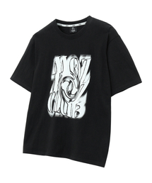 カオス オーバーサイズ 半袖Tシャツ ブラック