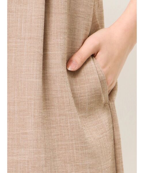 ELENDEEK（エレンディーク）の「スキッパールーズワンピース（ワンピース・レディース・グレー/ブラウン・2/1）」の16枚目の写真