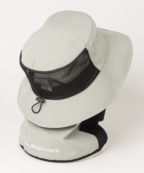 Quiksilver(クイックシルバー)の「クイックシルバー QUIKSILVER WR UV WATER FACE MASK HAT(ハット・メンズ・ブラック/オリーブ・ONE SIZE)」の3枚目の写真