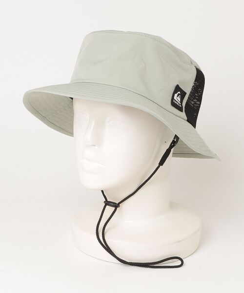 Quiksilver(クイックシルバー)の「クイックシルバー QUIKSILVER WR UV WATER FACE MASK HAT(ハット・メンズ・ブラック/オリーブ・ONE SIZE)」の4枚目の写真