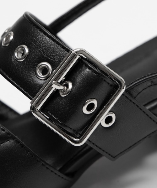 WEGO（ウィゴー）の「WEGO/【26年春夏新作】レースアップポインテッドシューズ（パンプス・レディース・ブラック・X-LARGE/LARGE/MEDIUM/SMALL）」の22枚目の写真