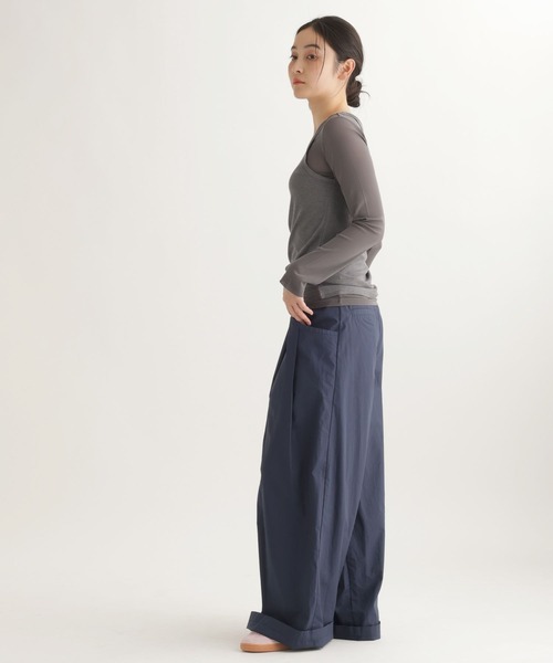 studio CLIP(スタディオクリップ)の「【daily CLIP】タンクレイヤードプルオーバー(Tシャツ/カットソー・レディース・ピンク/ベージュ・FREE)」の21枚目の写真