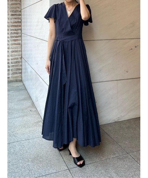MARIHA(マリハ)の「MARIHA / マドモアゼルのドレス ショートスリーブ(ワンピース・レディース・ネイビー/ライトブルー・36)」の19枚目の写真