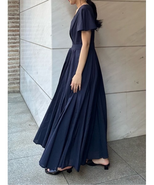 MARIHA(マリハ)の「MARIHA / マドモアゼルのドレス ショートスリーブ(ワンピース・レディース・ネイビー/ライトブルー・36)」の20枚目の写真