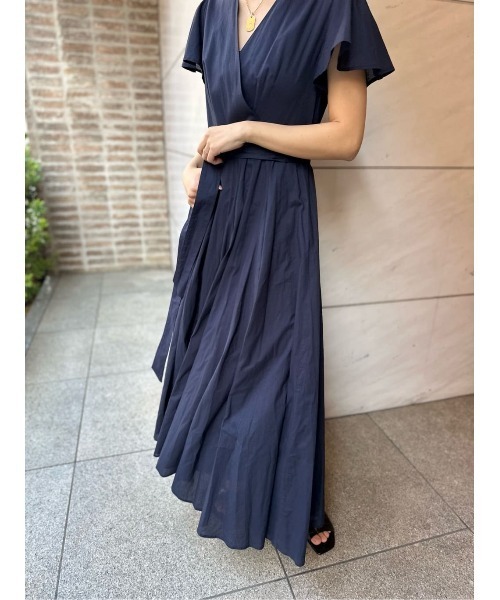 MARIHA(マリハ)の「MARIHA / マドモアゼルのドレス ショートスリーブ(ワンピース・レディース・ネイビー/ライトブルー・36)」の22枚目の写真