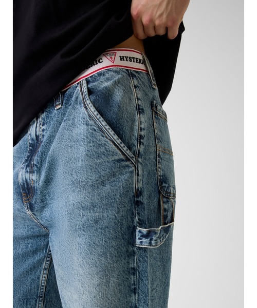 GUESS JEANS × HYSTERIC GLAMOUR Denim Carpenter Pant | GUESS(ゲス